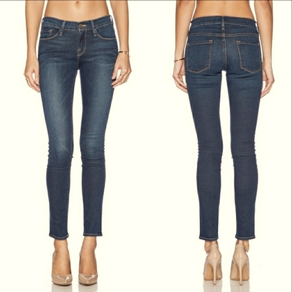 Frame Denim Le Skinny de Jeanne, Size 27 - Picture 2 of 16